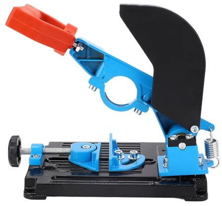 Supporto per Smerigliatrice Angolare con Morsetto 45 Gradi, Piano di Lavoro con Morsetto con Copertura Protettiva di Grandi Dimensioni, Design a Rulli Solidi, Molla Ad Alta