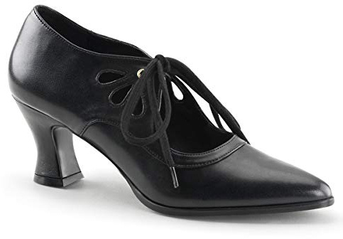 Pleaser Damen Victorian 03 Pumps, Schwarz (Blk Pu), 41 EU
