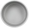 PME Runde Backform aus eloxiertem Aluminium, 40 x 40 x 7.5 cm, Silber