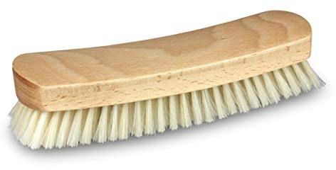 I.P.P.A. Spazzola per Abiti in Legno Naturale e setola Rinforzata. Prodotto 100% Italiano.