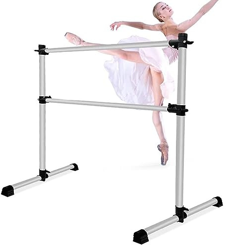 Barra de Ballet Barra de Ballet Ligera de aleación de Aluminio, Palo de Entrenamiento portátil con Altura Ajustable, Perfecto for niños y Adultos
