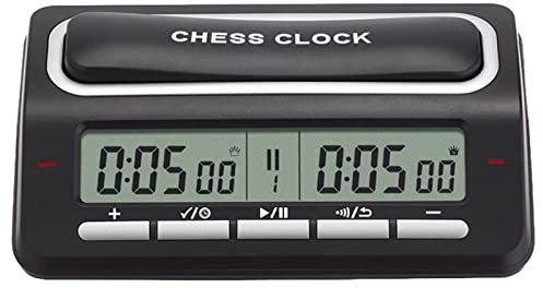 Orologio Da Scacchi Timer Digitale Multifunzione Conto Alla Rovescia Gioco Per Scacchiere Internazionale Per Tutte Le Età