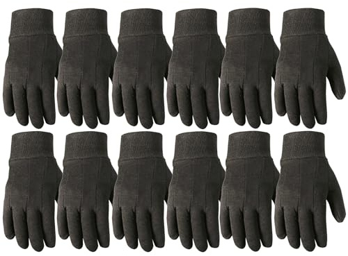 Wells Lamont Versatile Work Gloves Lightweight, Durable, Comfortable Jersey Basic, 12-Pair Bulk Pack, X-Large (506XLZ)