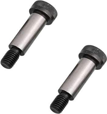 8 bulloni a spalla M6 x 25, in acciaio inossidabile 304: bulloni a testa esagonale con testa a brugola a testa svasata, per sedie, tavoli, armadi