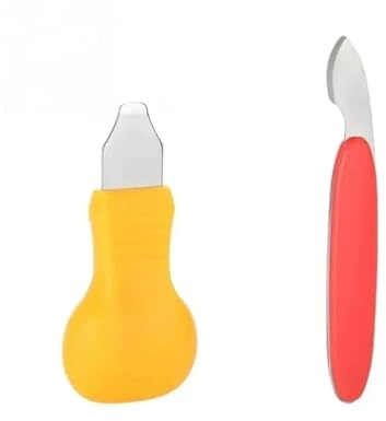 RUWLFE Herramienta de reparación Profesional, abridor Relojes, Cuchillo, removedor Cubierta Trasera, Herramienta, 2 uds para Abrir Tapa Trasera de Reloj