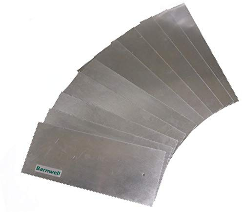 Barnwell 10 x Replacement A2 Amtico V Notched Adhesive Trowel Blade