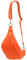 SH Leder ® echt Leder Hüfttasche Damen Herren Unisex Gürteltasche für Festival Reise Bauchtasche mittelgroße Crossbody Bag Frauen Ledertasche 32x17cm Marie G528 (Orange)