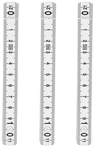 Règle Bois Règle Pliante 1 Mètre En Bois 1M 3Pcs 3 Pcs Règle Marchandiseurs De Mesure