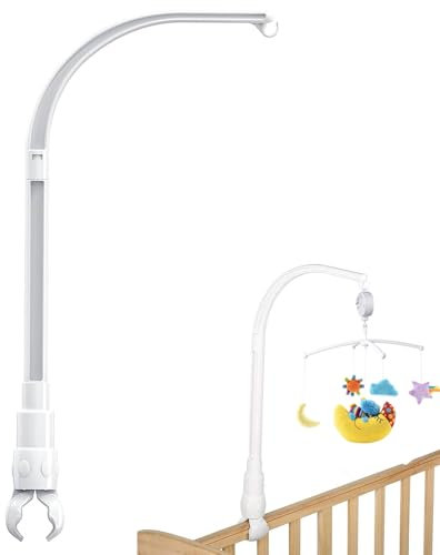 Soporte Móvil para Bebé, Soporte de Cama de Bebé, Soporte de Campana de Cama Móvil, Soporte Móvil Cuna, Soporte para Cama de Bebé Cuna, Soporte de Cuna Móvil, para Campanas de Viento, Juguetes