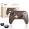LONGYI 8Bitdo Ultimate 2C Bluetooth Controller für Switch 2, Hall-Effekt Joystick(Kein Drift), Remappbare L4/R4 Bumper, 6-axis Bewegungssteuerung und Rumble Vibration - Dunkelblau (Wireless Brown)
