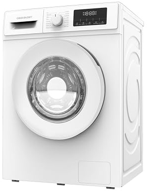 Cookology 6kg Freestanding Washing Machine 1000rpm - 16 Programmes - LED Time Remaining Display - Delay Start - Energy Rating B - Front Load - Knob Control - White