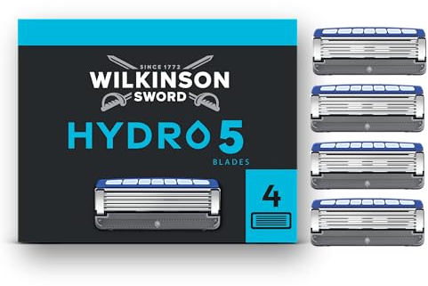 Wilkinson Sword Hydro 5 ersättningsblad för rakapparat, 4-pack