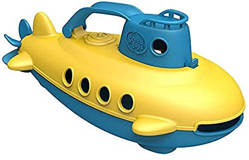 Green Toys 8601032 U-Boot, Badewannenspielzeug, Spielboot, nachhaltiges Badespielzeug für Kinder ab 6 Monaten