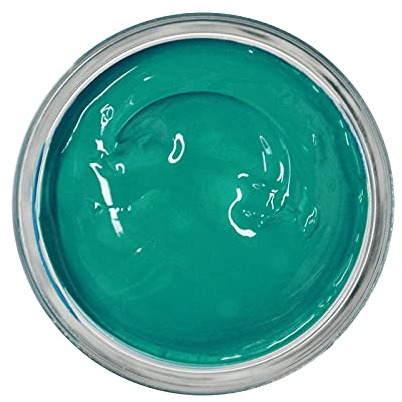 Famaco 50ml Green Jamaique Menthe Leather Deluxe Cream Polish for Boot and Shoe with Application Sponge - Long Lasting Shine Protector Kit for Boots and Shoes