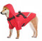 Dolahovy Hunderegenmantel mit Geschirr,Hundeponchos Wasserdichter Hundemantel Leichter Hunde Regenanzug Verstellbare reflektierende Haustier Regenbekleidung mit Kapuze