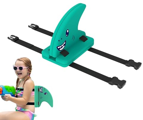 Cartoon Sicherheit Schwimmtrainer | Schwimmen Haifischflosse | Haifischflosse Schwimmhilfe, flossenförmige Schwimmhilfe mit verstellbarem Gürtel, für Schwimmsicherheit