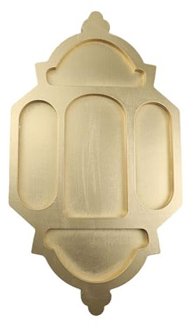 Plato de comida multiusos, bandeja para servir alimentos, plato de frutas, bandeja para servir frutas, para reuniones de madera y celebraciones