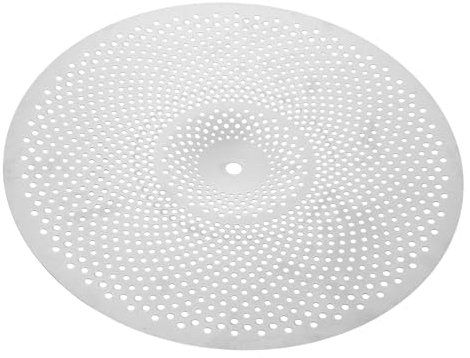 SECFOU Stille Schlagzeugbecken Niedrigvolumen Crash Splash Becken Für Leises Üben Kompatibel Mit Verschiedenen Drumsets Einfache Installation Authentischer Für Innenräume