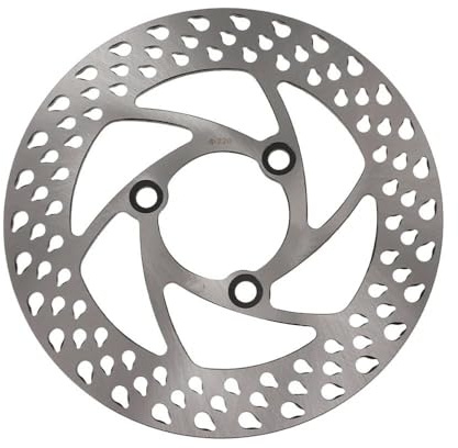 Bakre bromsskiva Universell 220mm Motorcykel Scooter 70mm * 3 Hål Främre Bak Bromsskivor Modifierade Delar Bromsok(1 pcs)