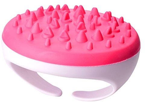 Brosse de Massage Anti-cellulite en Silicone Masseur de Corps Gommage Brosse de Douche pour Relaxation et Augmentation Circulation Sanguine