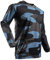 Herren Mountainbike MTB Top Langarm Atmungsaktiv Bequem Weich Feuchtigkeitstransport Radtrikot,Camouflage,3XL