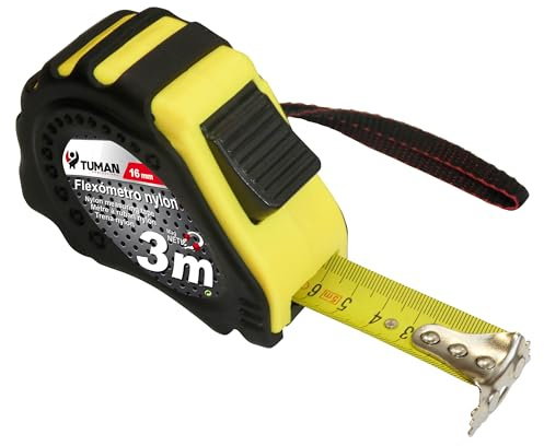 TM FLEXOMETRO ANTIGOLPE 8M x 25MM