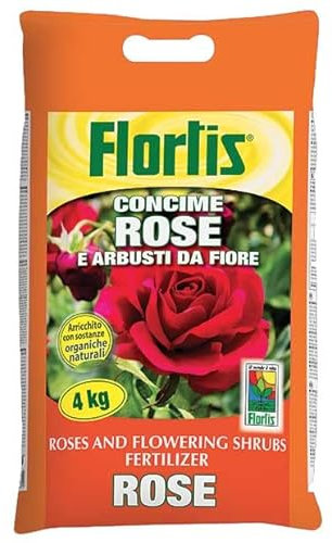 CONCIME PER ROSE-ARBUSTI DA FIORE 4KG FLORTIS