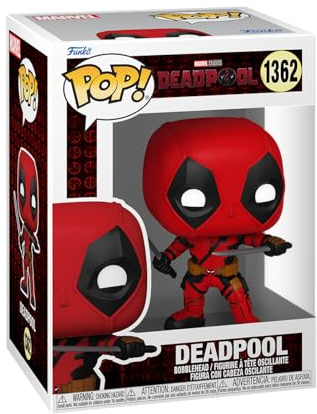 Funko POP! Marvel: Deadpool & Wolverine - Deadpool - Vinyl-Sammelfigur - Offizielle Handelswaren - Spielzeug Für Kinder und Erwachsene - Movies Fans - Modellfigur Für Sammler und Display