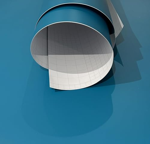 vgoltd Furniture Sticker Matt Vinyl Roll Self Adhesive Contact Paper for Kitchen Cupboards Cabinet Fridge Door Tables Drawers & Wardrobe (Turquoise, 60 x 200 cm)