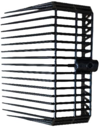 Giwnhvx Fourche à fumier de rechange, fourche, râteau à fumier de cheval, pour ramasser le fumier, élimination stable des déchets