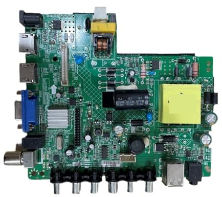 Carte mère de Remplacement Compatible avec Les modèles DM, 3663LUA.816 et DM.366LUA.813. Compatible avec Les Cartes mères DVB-T2 et DVB-T Traditionnelles. Logiciel de Test performant.(1366x768)