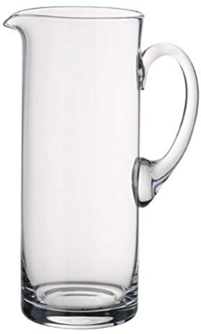 Villeroy & Boch – Entree Glaskrug Klar, Spülmaschinenfest, Karaffe, Glaskaraffe, Wasserkaraffe, Krug, Nachttisch Glaskaraffe, Transparente Kanne, Kanne Transparent, Kristallglas