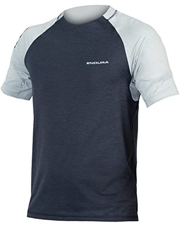 Endura MTB-Jersey Kurzarm SingleTrack Blau Gr. XL