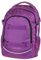 Walker Schulrucksack Fame 2.0 Uni Plum mit 2 Fächern, Vorderfach mit Organizer, Seitentaschen, Schultasche inkl. RückenPolsterung, verstellbarem Schulter und Brustgurt