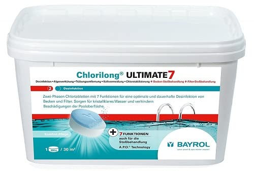 BAYROL ULTIMATE7 - Cloro multiacTión para Piscinas en Tablets- Llavero ABREBOTELLAS SUMABI!!!