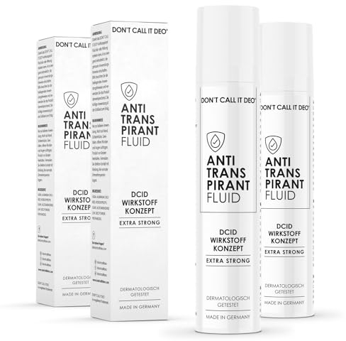 DON'T CALL IT DEO Antitranspirant gegen starkes Schwitzen & Geruch – 5-Tage-Schutz, Fluid 50 ml – extra starke Deo-Alternative für Damen & Herren – 2er Pack