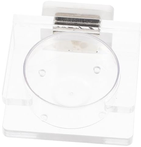 Sosoport Futternapf Für Reptilien Wiederverwendbarer Magnet-futternapf Transparenter Reptilienfutterspender Tragbare Futterbox Einfache Platzsparend Für Reptilienkäfig