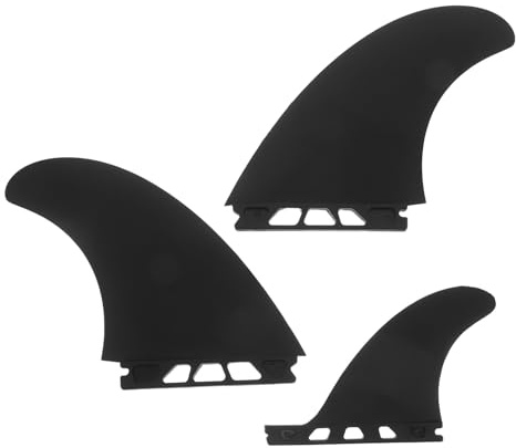 Gatuida 3 Piezas de Aletas de Sup: Aletas de Repuesto para Tabla de Paddle Surf, para Sup, Surf, Kayak y Canoa. Timón Reforzado para Tabla de para un Mejor Equilibrio.