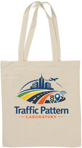 Urban Traffic Control and Management System Naturlig Bomull Tygkasse Vit