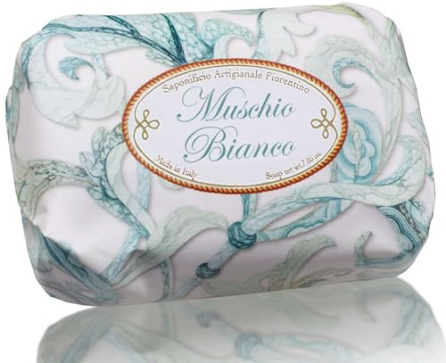 Saponificio Artigianale FIORENTINO – Muschio Bianco – tvålstycke