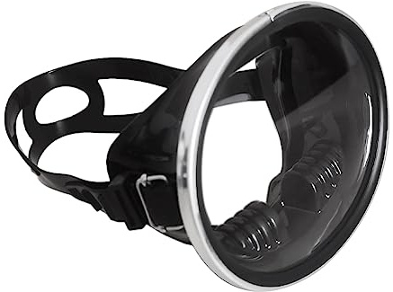 Nudiuhis Máscara de buceo para hombre, antivaho e impermeable, estilo retro
