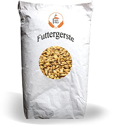 LanDixx Gerste 25 kg Futtergerste Landgerste Hühnerfutter Geflügelfutter Tierfutter - aktuelle Ernte