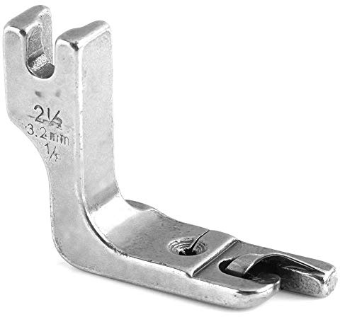 Hilitand Pressure Foot, Universal Industrial Single-needle, Presser Foot Replacement, Fat Bed Sewing Machine Rolled Hem Presser Foot (3.2mm)