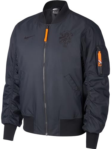 Nike Diese Nike Herren Jacke ist perfekt für, kombi(blackblackblacksafetyorange), Gr. XL