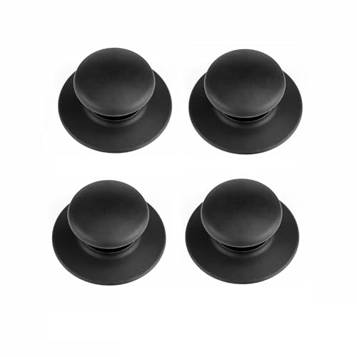 4 Pack Pot Lid Knobs,Universal Replacement Glass Lid Knob, Heat Resistant for Cooking Pan, Skillet, Ceramic Lids