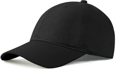 Zylioo Gorra de béisbol de lino XXL de gran tamaño, extra grande, transpirable, gorra de golf con corona suave para cabezas grandes, de 23 a 25.5 pulgadas, Negro -, Large