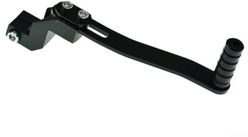 zeroupshop Elegante leva del cambio per moto, progettata per una migliore presa e un cambio più fluido (nero)