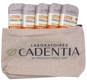 KIT Lotion Hydroalcoolique à la Fleur d'Oranger - 5x sprays 30ml - Economades laboratoires CADENTIA