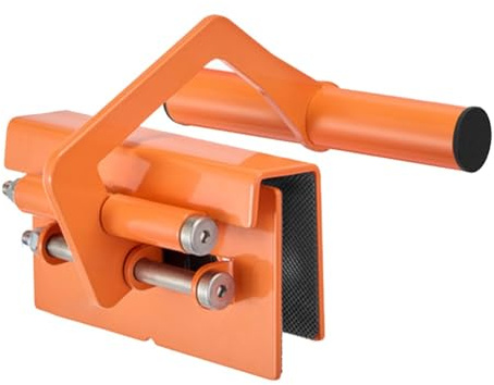 CashMuch Abrazadera de elevación de panel de acero inoxidable con mandíbula autoajustable y acolchado EVA para madera, azulejos, piedra y losas de mármol, capacidad de 50 kg