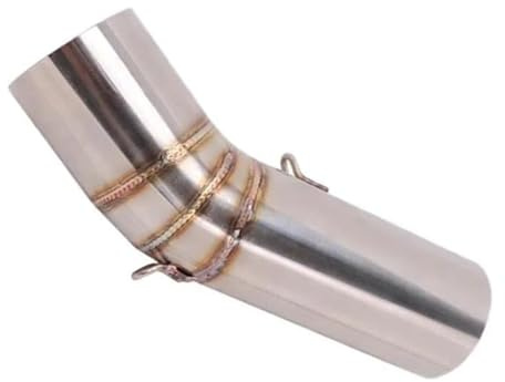 Scarico Per Motocicletta Per DUCATI Per Diavel 1200 Motociclo Tubo Di Collegamento Centrale Silenziatore 50mm 60mm DB Killer Modificato Silenziatori Finali Scarico Moto(50.5mm)